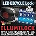 Xtreme Bright Illumilock Bike Lock with LED Light