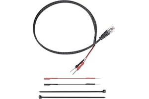 Lakapre RJ11 Replacement Mirror Wire Power Cord Compatible with Escort Radar Detectors - Fits Max 360C, Redline 360C, MaxCam, 9500ix, 8500x50 & Other Escort Radar Detector Power Cord Models