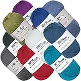 elann Soft Embrace DK Yarn | 10 Ball Bag | Jubilation Assortment-32