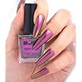 Major Dijit Chameleon Nail Polish Holographic Glitter Quick Dry Nail Polish Shimmer Iridescent Chrome Nail Art Varnish (01)