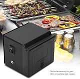 Qinlorgo 5V Portable Barbecue Motor Spit Roast BBQ Rotisserie Wear Resistance view 2