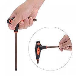 uxcell T45 Anti Tamper Proof Torx Key T-Handle Dual