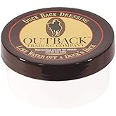 OUTBACK TRADING Duck Back Protective Conditioning Waterproof Wax Dressing - Reproofing Cream for Oilskin Jackets, Coats & Hats, 6 Oz