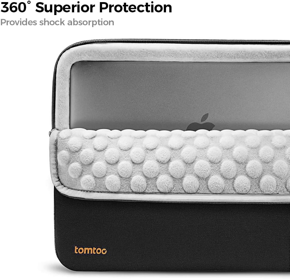 tomtoc 360° Protective Laptop Sleeve for 14-inch New MacBook Pro M5 Pro/Max (2026) A3426 A3427 A3434 M4/M3/M2/M1 A3112 A3401 A3185 - Image 3
