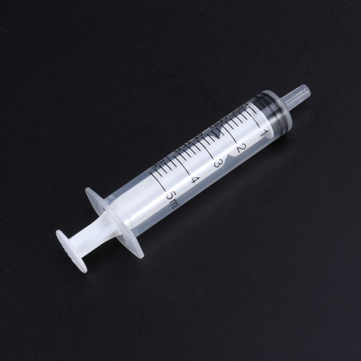 Healifty 5pcs Syringes luer Lock Multiple Uses Plastic Syringe Applicator Without Needle for