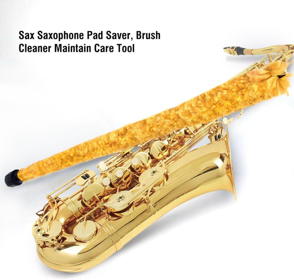 Saxophone Cleaner Tenor Saxophone Brush Alto Saxophone Brush Cleaning Brush Cleaner Pad Save replacement for Alto Sax Sax Saxophone Cleaning Maintenance Cleaner Maintain Care Tool Brush - Image 4