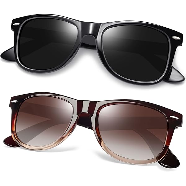 LONDON MOLE Hollywood Sunglasses - Square UV400 Glasses, Unisex, Spring Hinges - View #13