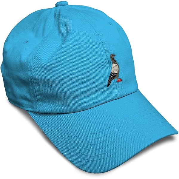 Embroidered Parrot Baseball Cap - Soft Cotton Twill Dad Hat Adjustable Strapback Soft Baseball Hat Embroidered Dad Hat Parrot Head Embroidery  main image 4