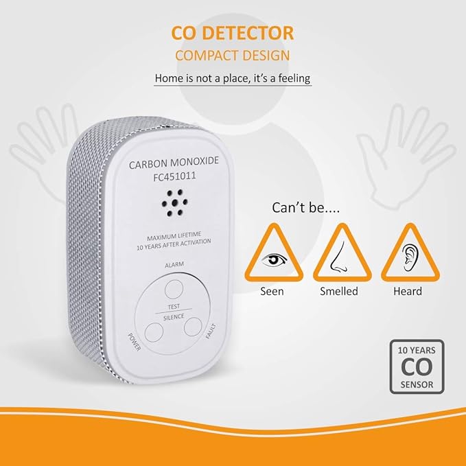 ELRO FC451011 Detectores de monóxido de Carbono Blanco: Amazon.es: Bricolaje y herramientas