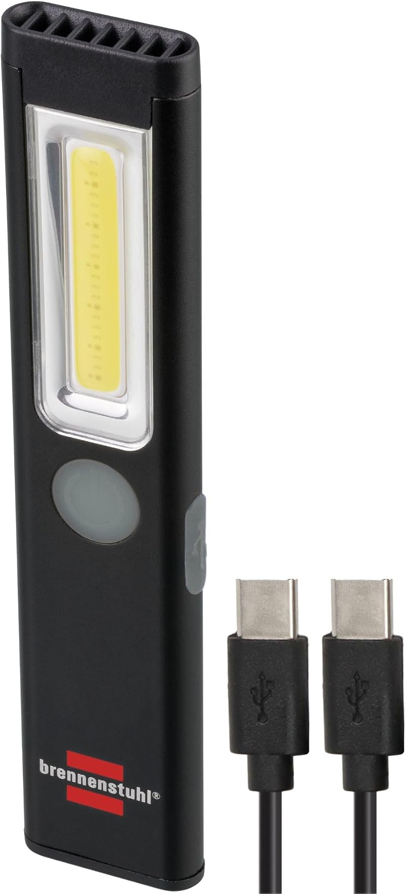 Brennenstuhl LED Hand Lamp Work Light PL 200 AC Black Rechargeable