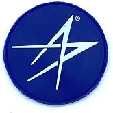 Lockheed Martin&reg; Star Shoulder Patch &ndash; 3 Inch, PVC Glow-in-the-Dark, Officially Licensed Aerospace Patch &ndash; Veteran Owned