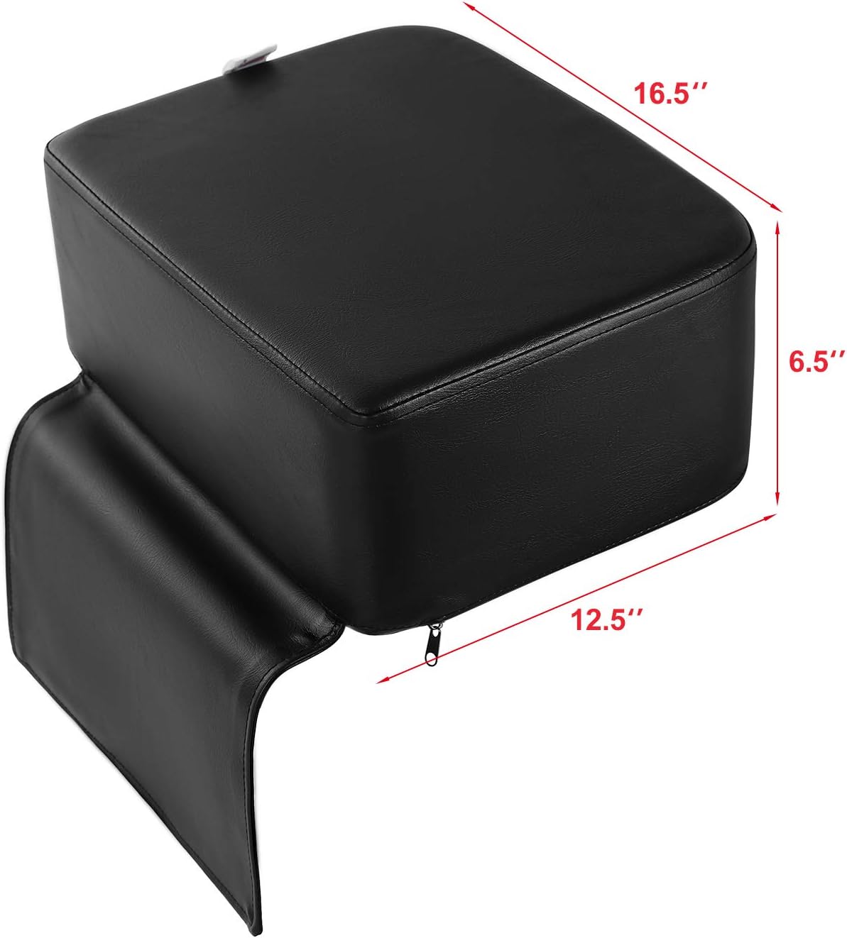 Artist Hand Children Leather Cushion Oversize Barber Salon Booster Seat,Spa Equipment Black: Kitchen & Dining