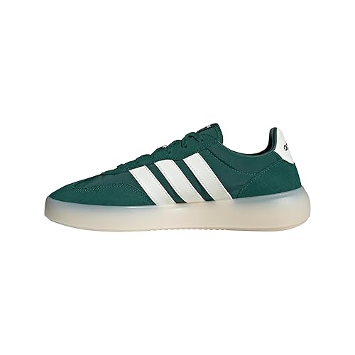 adidas Men's Barreda Decode Sneaker, Collegiate Green/Off White/Collegiate Green, 12