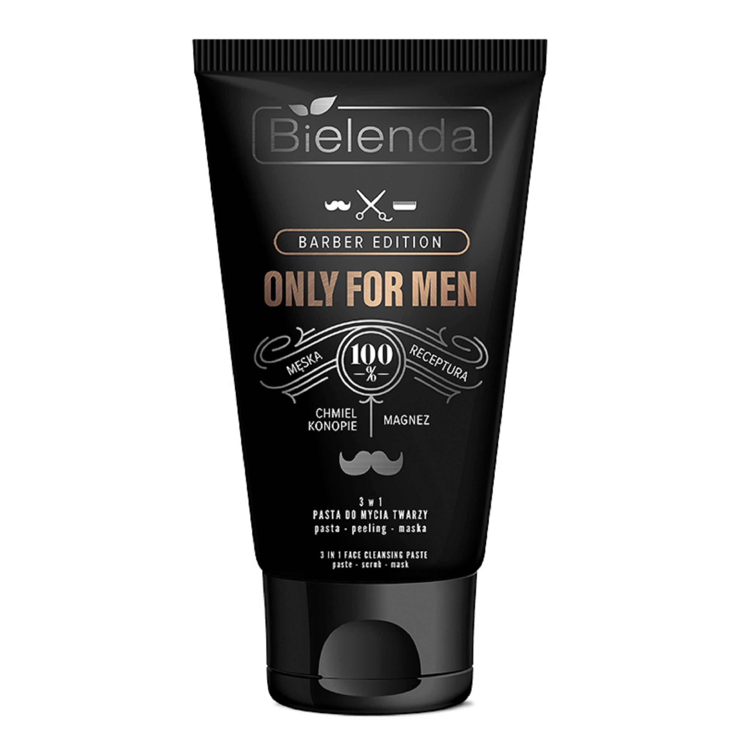Bielenda Barber Edition Only for Men 3 in 1 Face Cleansing Paste 150ml