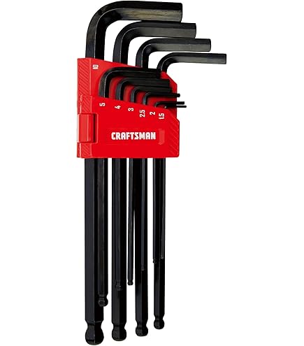 CRAFTSMAN Ball End Hex Key Set, 13 Piece (CMHT26013) - Amazon.com