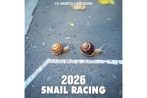 Snail Racing 2026 Calendar