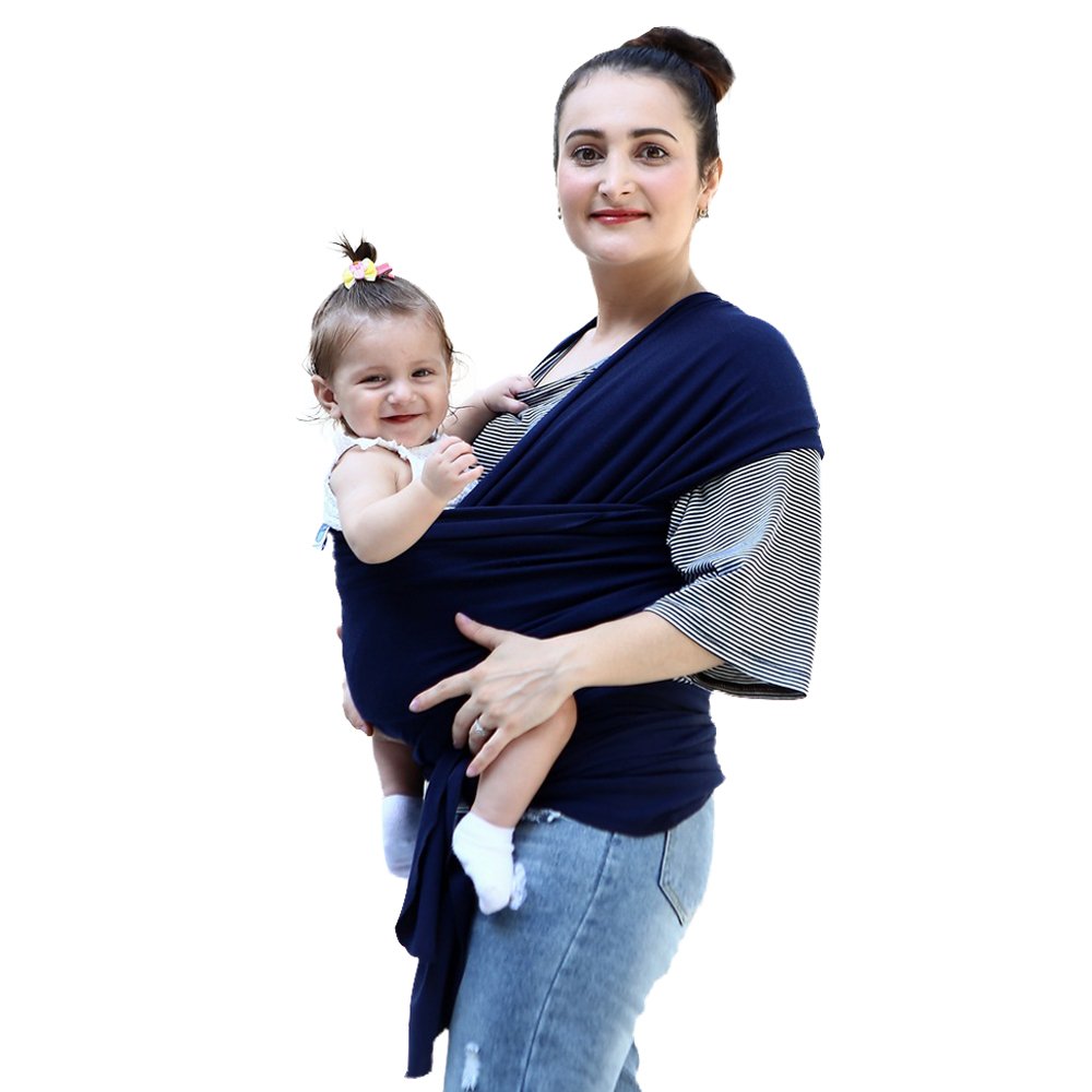 breastfeeding in a stretchy wrap