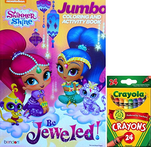 Shimmer And Shine Jumbo Coloring And Activity Book 
