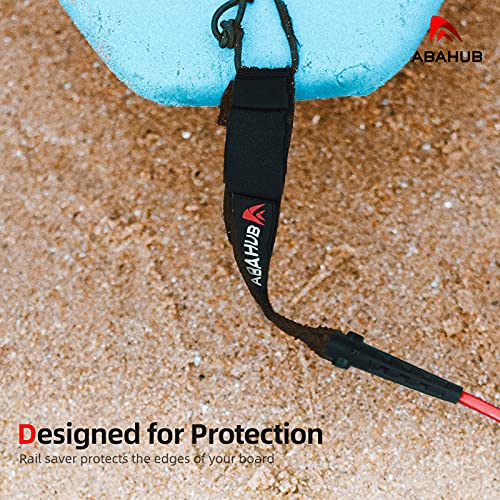 Abahub Premium Coil SUP Leash, 10 ft Green Coiled Paddle Board Leashes