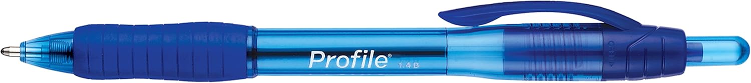 Paper Mate Profile Retractable Ballpoint Pens 12 count : Ballpoint Stick Pens : Office Products