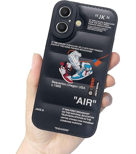 Amazon.com: IAIYOXI Puffer Case with Sports Shoes Brand Design for