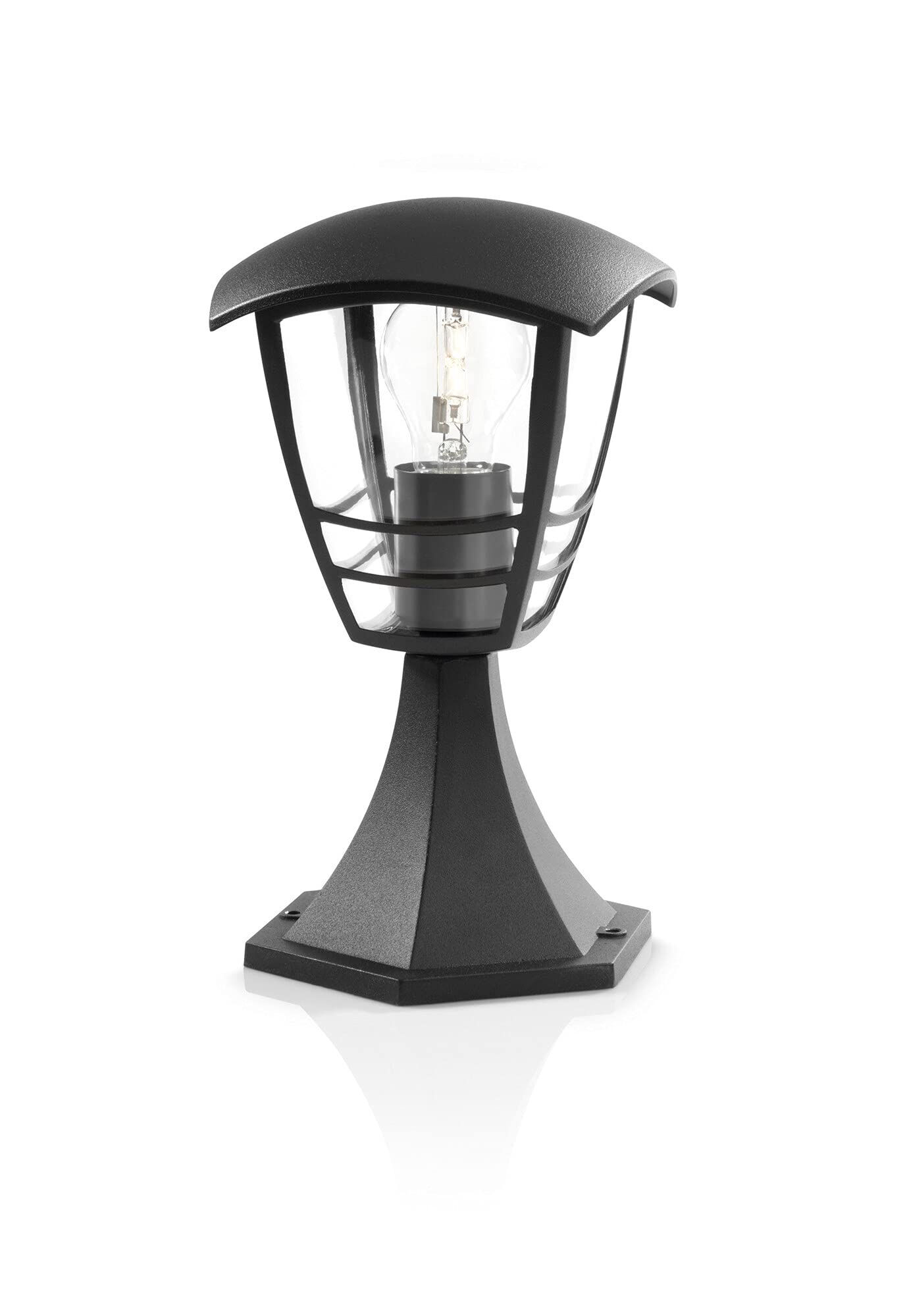 Philips myGarden Creek Outdoor Pedestal Black (Requires 1 x 60 W E27 Bulb)