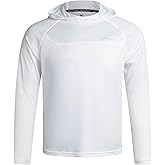 Spyder Mens Sun Hoodie - UPF 50+ UV Protection Long Sleeve Rash Guard Quick Dry Moisture Wicking Swim Shirts for Men