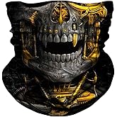 Seamless Neck Gaiter Shield Scarf Bandana Face Mask Seamless UV Protection for Motorcycle Cycling Riding Running Headbands