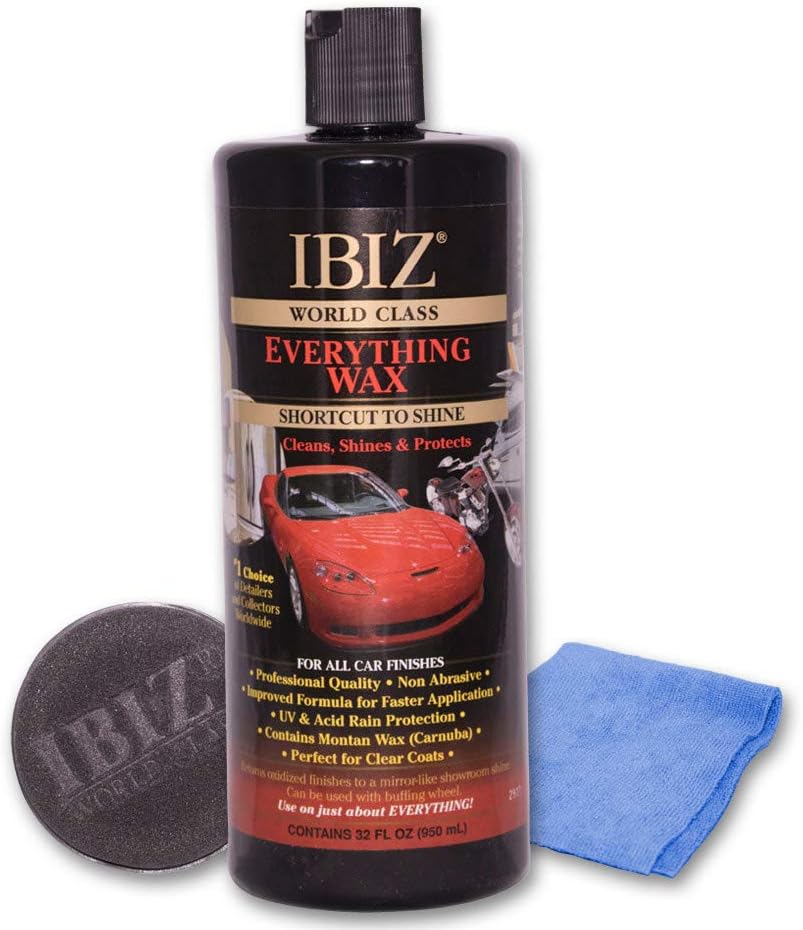 Amazon Com Ibiz World Class Car Wax Professional Grade Premium Carnauba Car Wax For Ultimate Shine And Protection Use On Car Color Automotive
