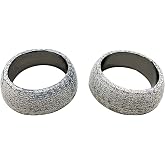 2 PCS MID Pipe Gasket Exhaust Muffler Replacement with HiSun UTV 800 500 400 700 Massimo Bennche