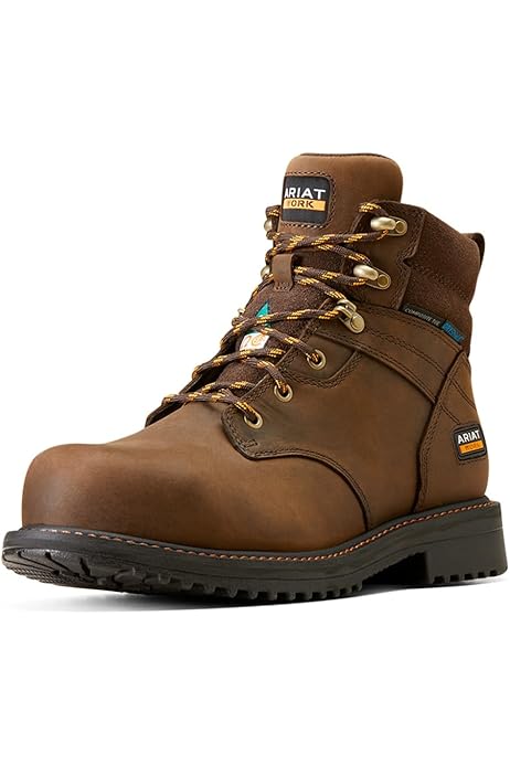 Botas De Trabajo Ariat Anthem Mujer Marrones Impermeables Con