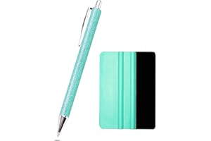 ARVAKR Craft Weeding Pen Tool Set, Essential Adhesive Vinyl Kits, Precision Pin Pen Tools for Cricut Air Silhouette Siser Oracal Accessories, Turquoise