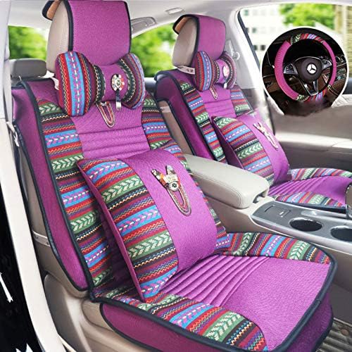 カーユニバーサルシートカバー5人乗りエアバッグ車の新しいシートクッションアイスシルク