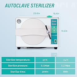 DACAT-RICHFU 18L TR250C Lab Autoclave with Drying