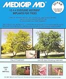 Medicap 25-Pack MD Systemic 12-4-4 Tree Food Implants, 3/8-Inch