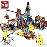 Enlighten Castle War of Glory Blacksmith's Shop 3 Figures 368pcs Building Block - Without Original Box