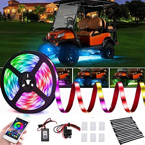 Roykaw Golf Cart LED Lights Underbody Kit Standard Million Color LED for EZGO Yamaha Club Car – Waterproof Roykaw Golf Cart LED Lights Underbody Kit Standard Million Color LED for EZGO Yamaha Club Car – Waterproof