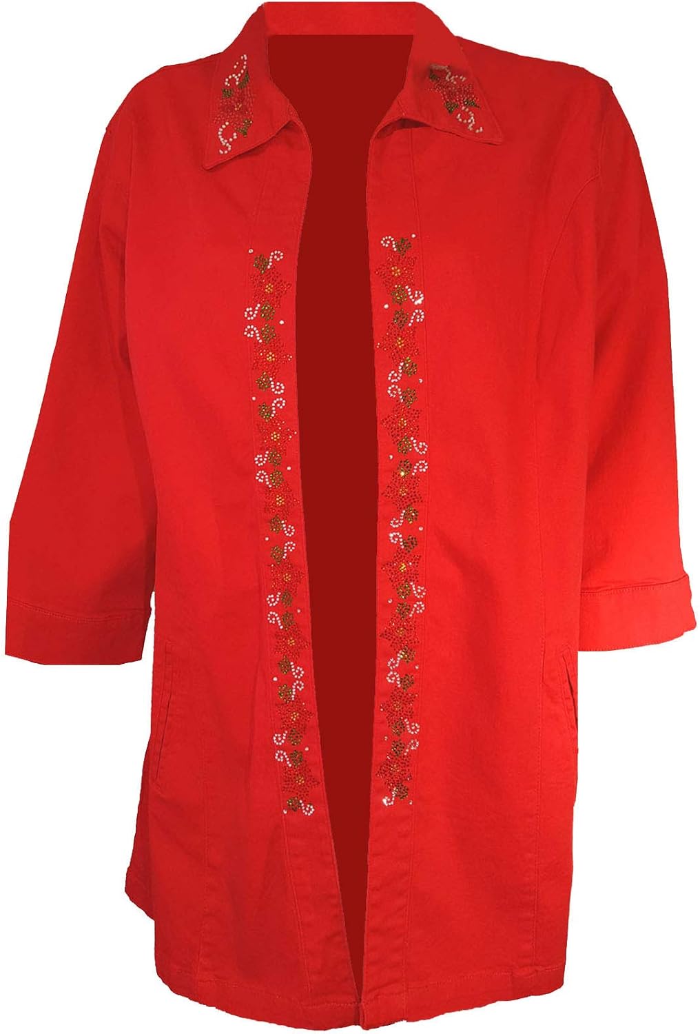 red denim jacket amazon