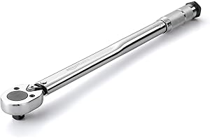 鶹 Basics 1/2-Inch Drive Click Torque Wrench - 20-150 foot-lb, 27.1-203.5 Nm