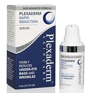 Plexaderm Rapid Reduction Serum - New Advanced Formula - Visibly Reduce Under-Eye Bags & Wrinkles Instantly