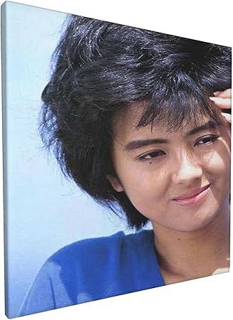 Amazon 21新款 薬師丸 ひろ子 アートパネル インテリア ポスター イラスト 高精細ジークレープリント画 モダン ポスター アートキャンバス 装飾画 フレームなし キャンバス 絵画 アートボード モダン絵画 飾り絵 おしゃれ かわいい 人気 ファッションポスター 壁の