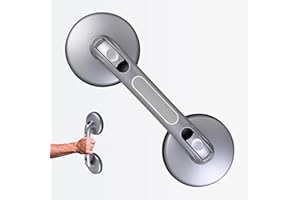 New Shower Handle Shower Grab Bars for Bathtubs and Showers,Strong Hold Suction Cup Grip Grab,Bath Handle Heavy Duty Grab Bar