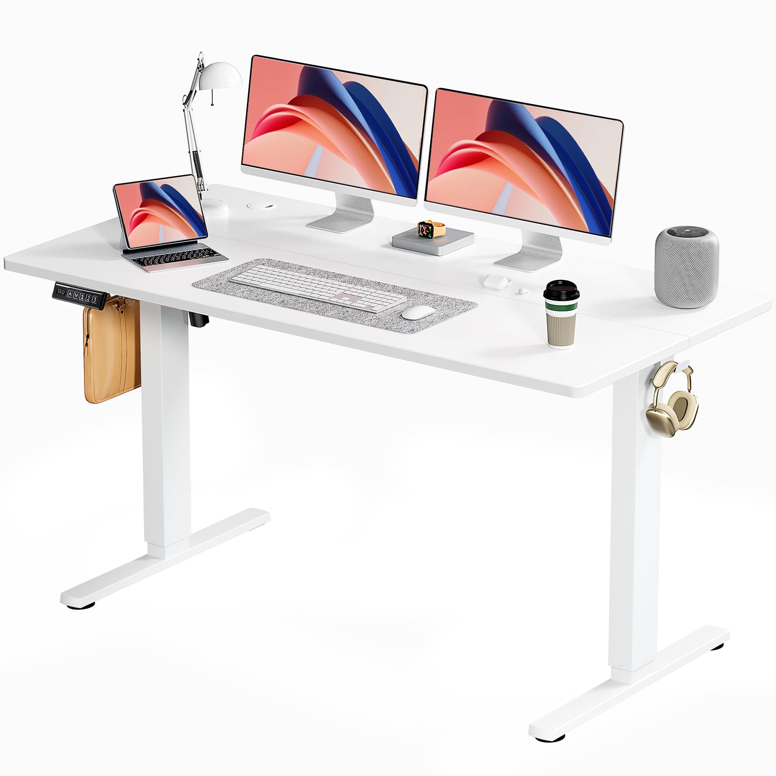Photo 1 of (see all images) Standing Desk, Adjustable Height Electric Sit Stand Up Down Computer Table