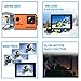 4K WiFi Action Sports Camera Cam, SOOCOO S100 Pro 20MP Touchscreen Voice Control Ultra HD 30m Waterproof Remote Underwater DV Camcorder 170° Wide Angle 2'' LCD/2 Batteries/17 Accessories Kit-Orange
