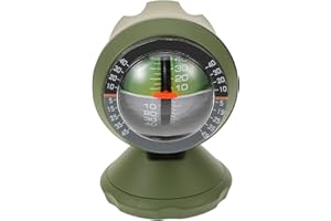 STOBAZA Car Inclinometer Vehicle Slope Gauge Tilt Measuring Tool Adjustable Multi-Angle Level Meter