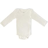 Laas Organic Cotton Unisex Bodysuit, GOTS Certified, Baby, Long Sleeve, One Piece