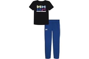 Under Armour boys Short Sleeve Tee and Jogger Set