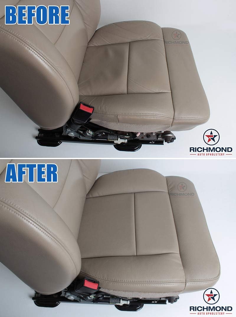 ford upholstery auto on Interior Accessories Gray Richmond Auto Upholstery Compatible With 2004 2008 Ford F 150 Fx4 Fx2 Driver Side Bottom Replacement Leather Seat Cover Automotive Signstv Co Ke