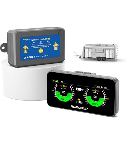 Wireless RV Leveling System By XPARKLE,Bluetooth RV Leveler For Campers ...