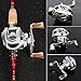 Sougayilang Magnetic Tuned Brake Low Profile Baitcasting Fishing Reel Left/right Hand